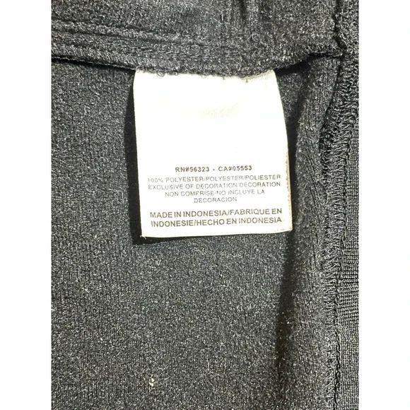 VTG Nike Oregon Ducks Jacket Mens L Black Full Zip Lightweight Tostitos Bowl - Picture 10 of 10